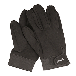 Gants néoprène avec Paume en Cuir