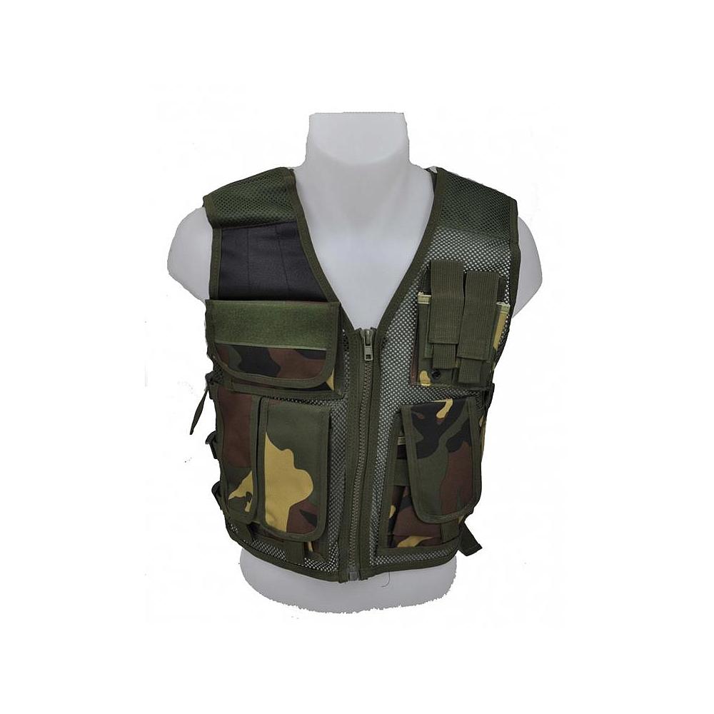 Gilet de combat Recon - DMoniac (Woodland)