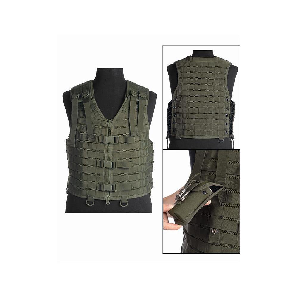 Gilet de combat Système Molle