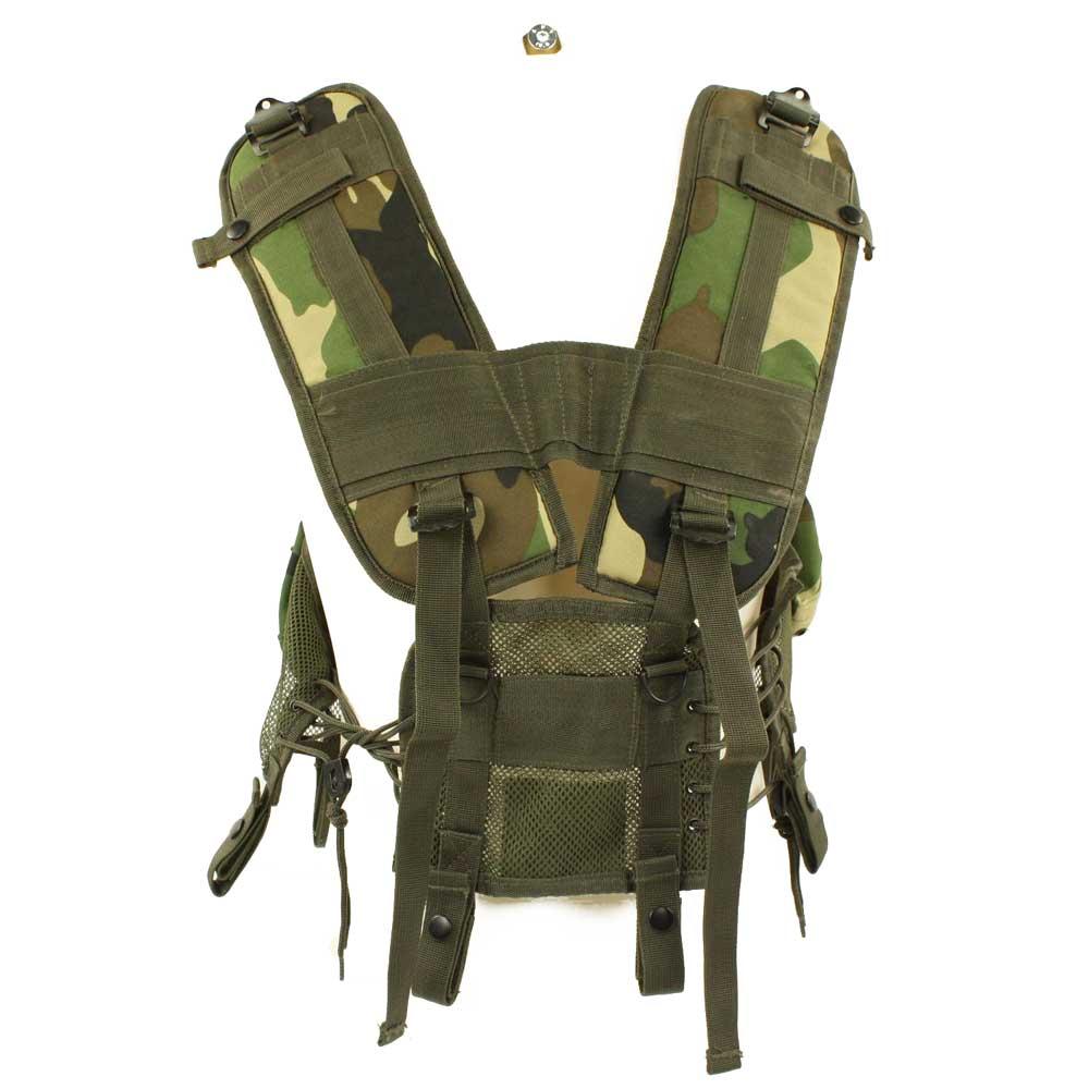 Gilet de combat US woodland load bearing
