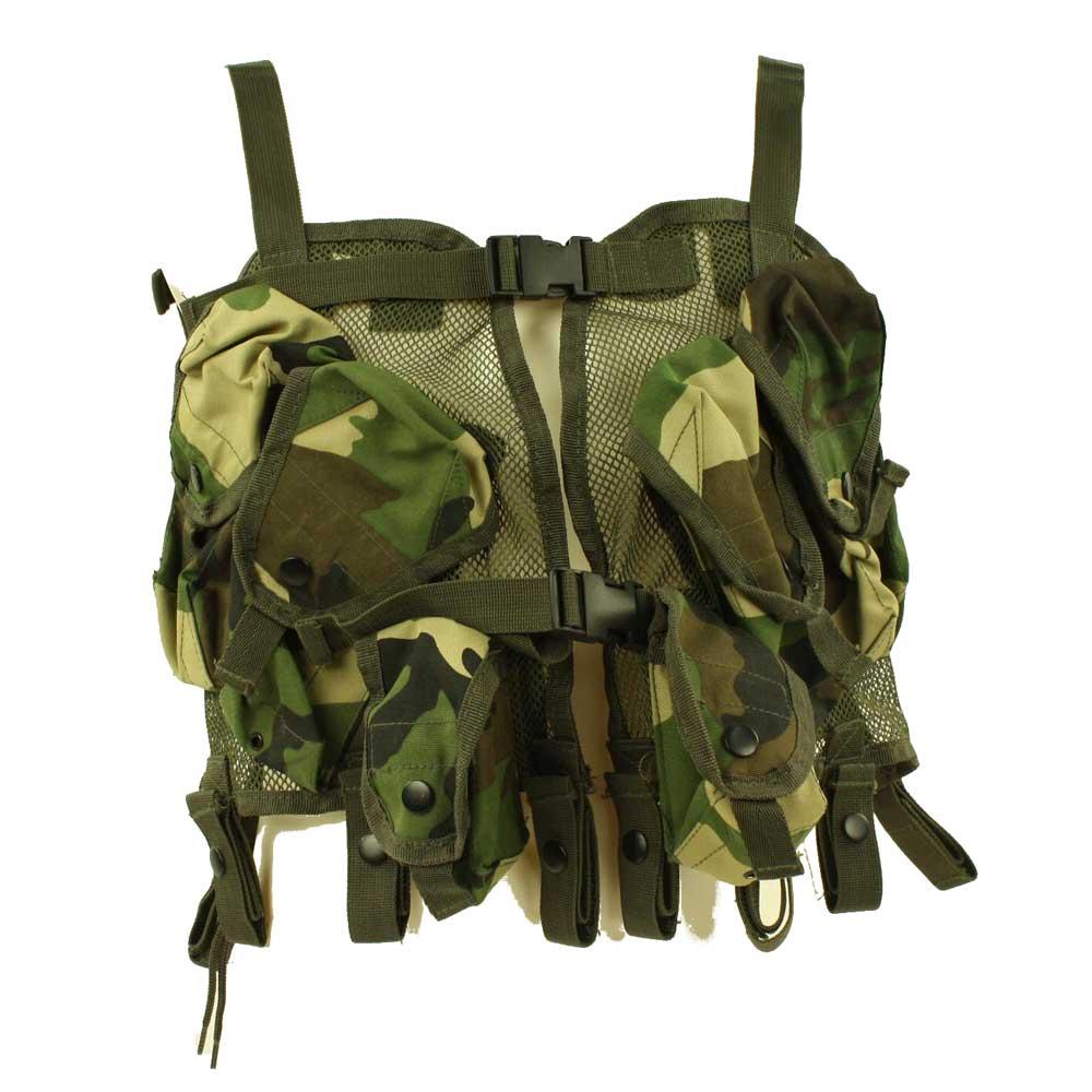 Gilet de combat US woodland load bearing