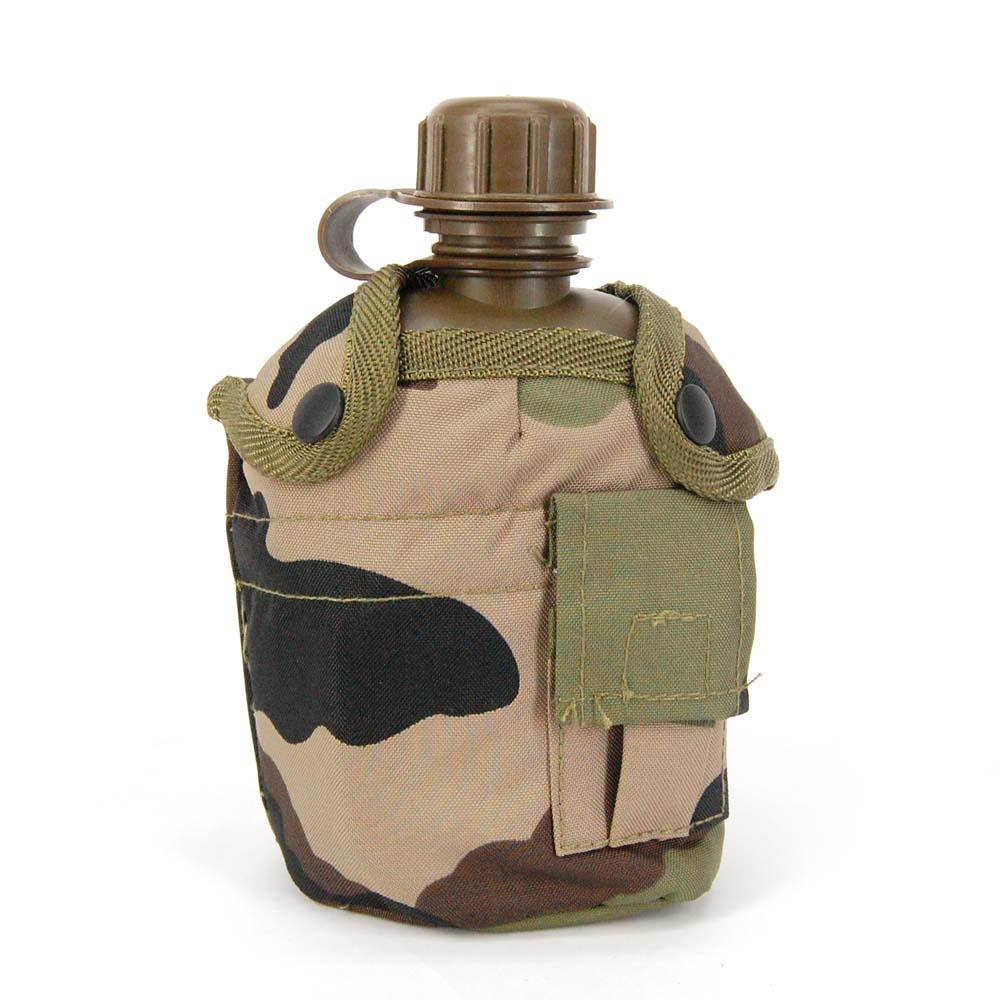 Gourde US étui camouflage CE - Miltec
