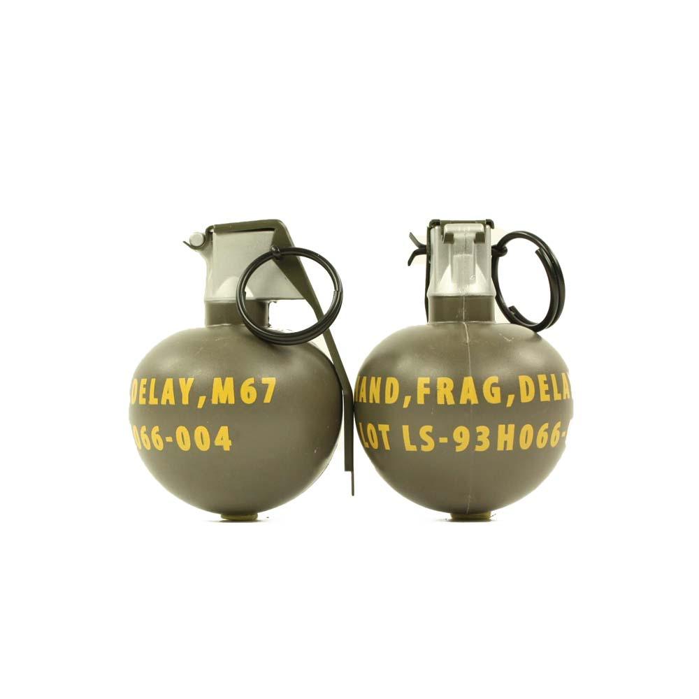 Grenade M67 décorative - 2 pièces