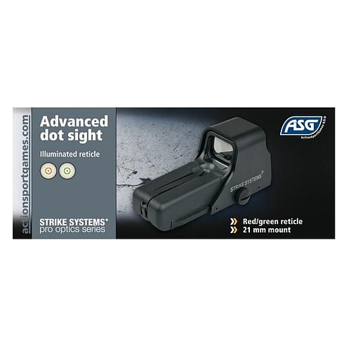 Holosight 553 Type Large 21 mm -  Point rouge/vert - Noir - ASG