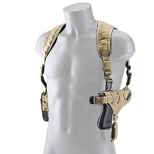Holster de poitrine DEFCON 5 avec porte chageur