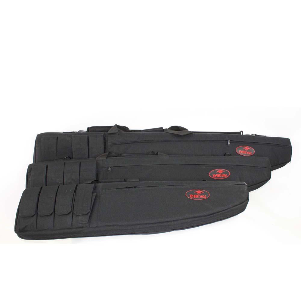 Housse de fusil DMoniac noire 95 cm 5 poches