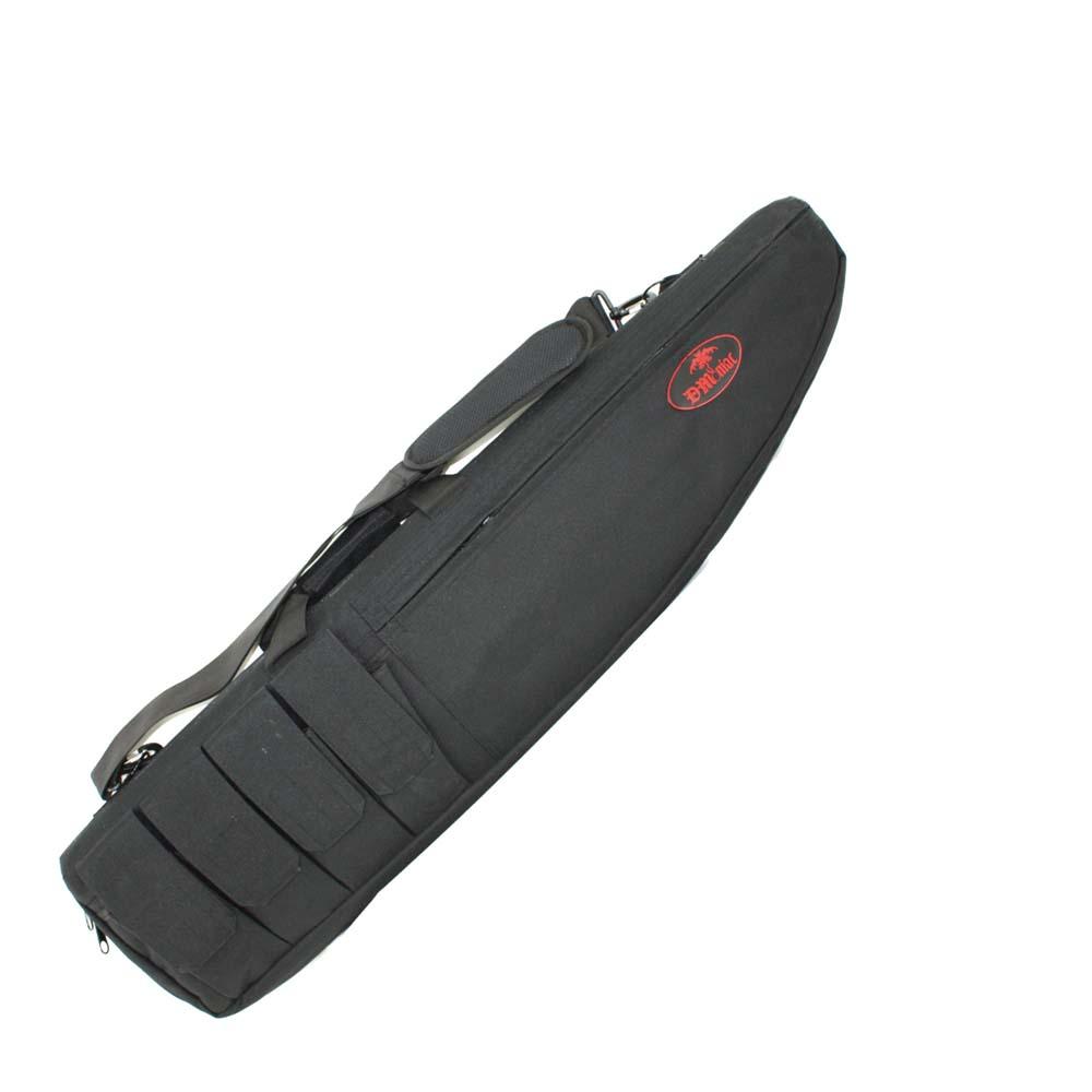 Housse de fusil DMoniac noire 95 cm 5 poches