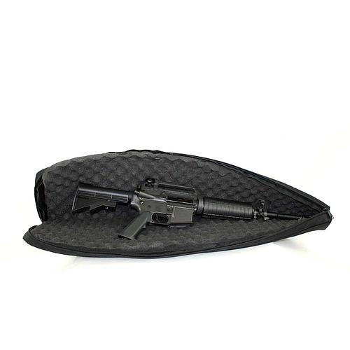 Housse de fusil DMoniac noire 95 cm 5 poches