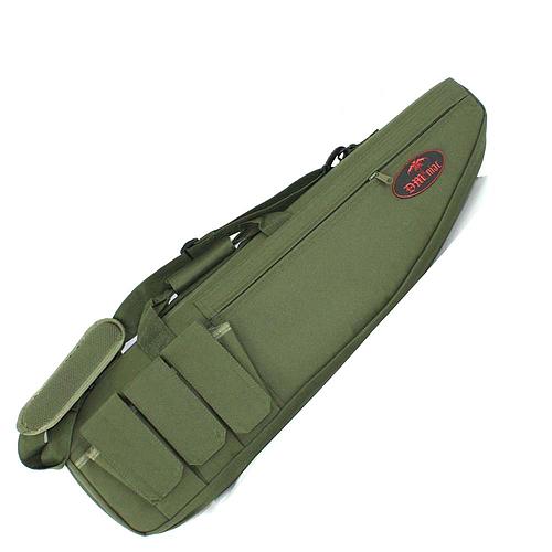 Housse de fusil DMoniac vert 95 cm 5 poches