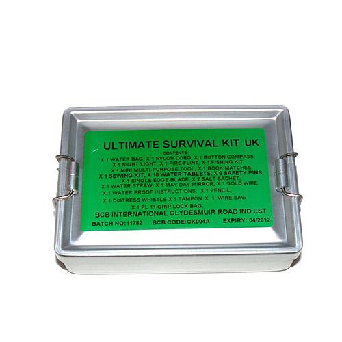 Kit de survie ultime UK - Bushcraft