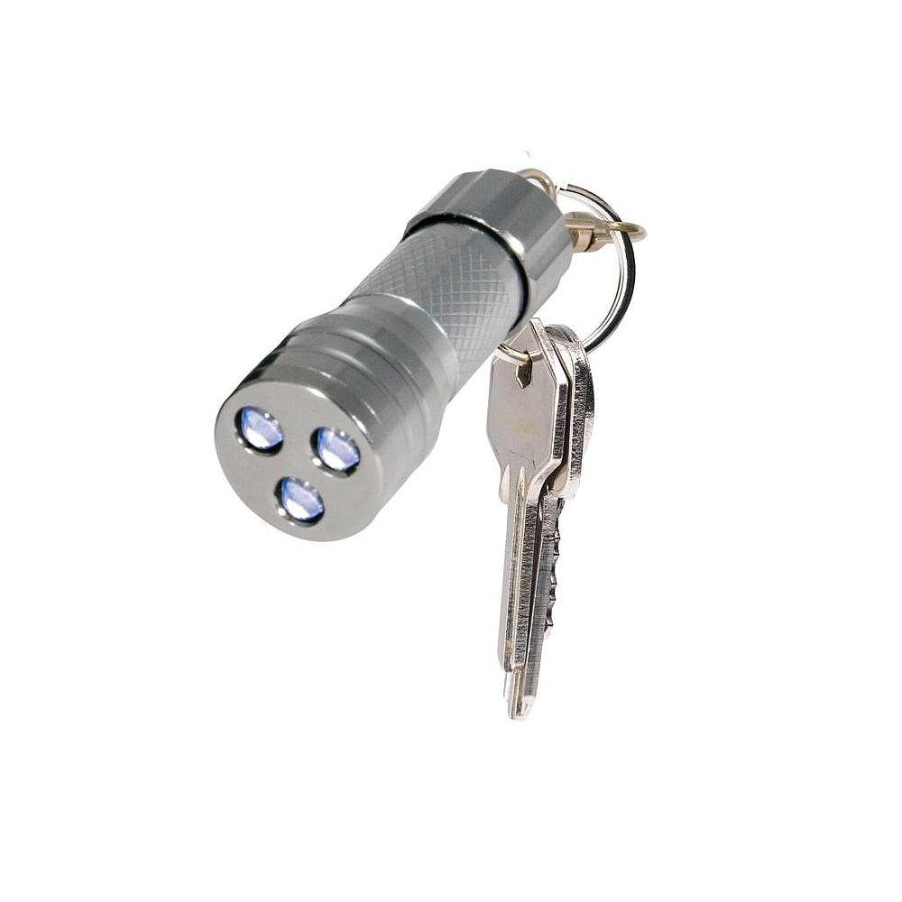 Lampe Compact Microlite (3 LED) Chromée