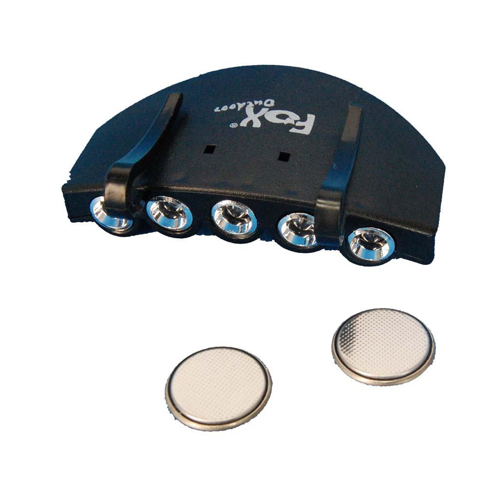 Lampe LED casquette - Noir - Miltec