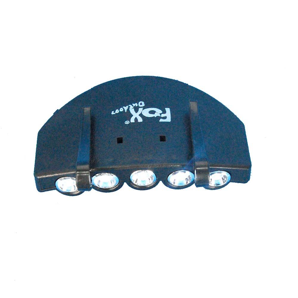 Lampe LED casquette - Noir - Miltec