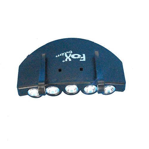 Lampe LED casquette - Noir - Miltec