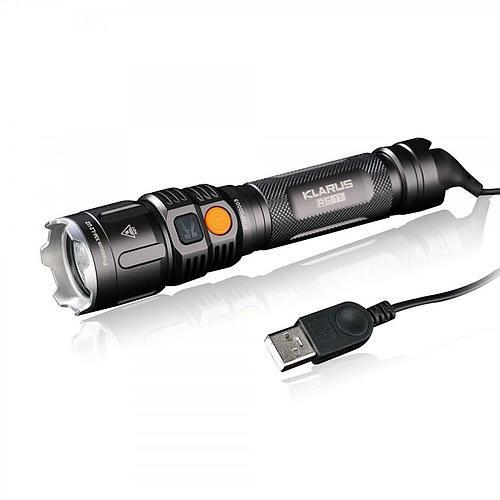 Lampe tactique Rechargeable RS11 + Etui - 930 Lumens - Klarus