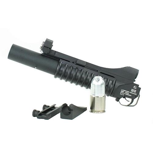 Lance Grenade M203 long - 3 adaptateurs - Colt