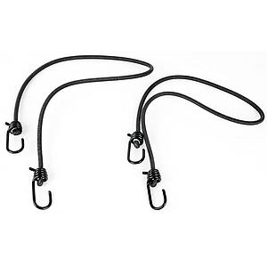 Lot de 2 Tendeurs Ø6 mm - L. 75 cm crochets fixes -