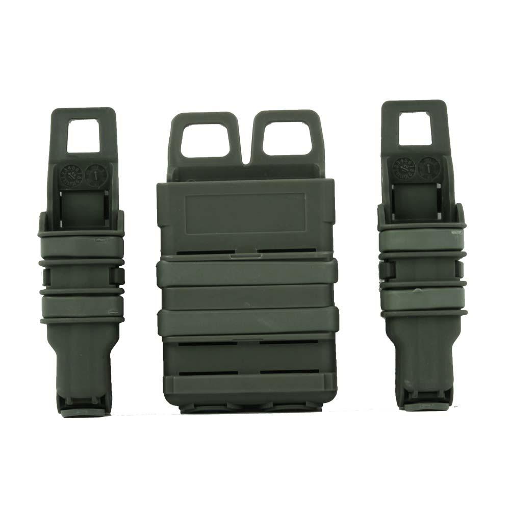 Lot de porte chargeur en polymère pour attaches MOLLE