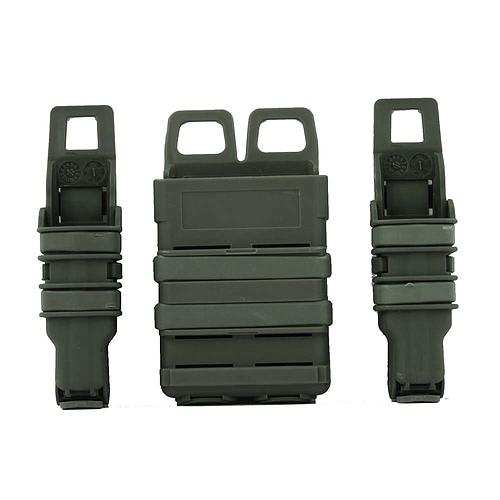 Lot de porte chargeur en polymère pour attaches MOLLE