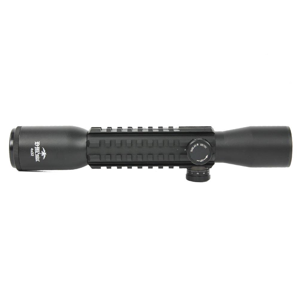 Lunette de visée DMoniac 4x32 triple rail