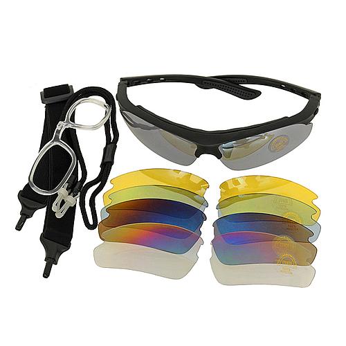 Lunettes de soleil Airsoft + Verres de rechange 
