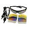 Lunettes de soleil Airsoft + Verres de rechange 