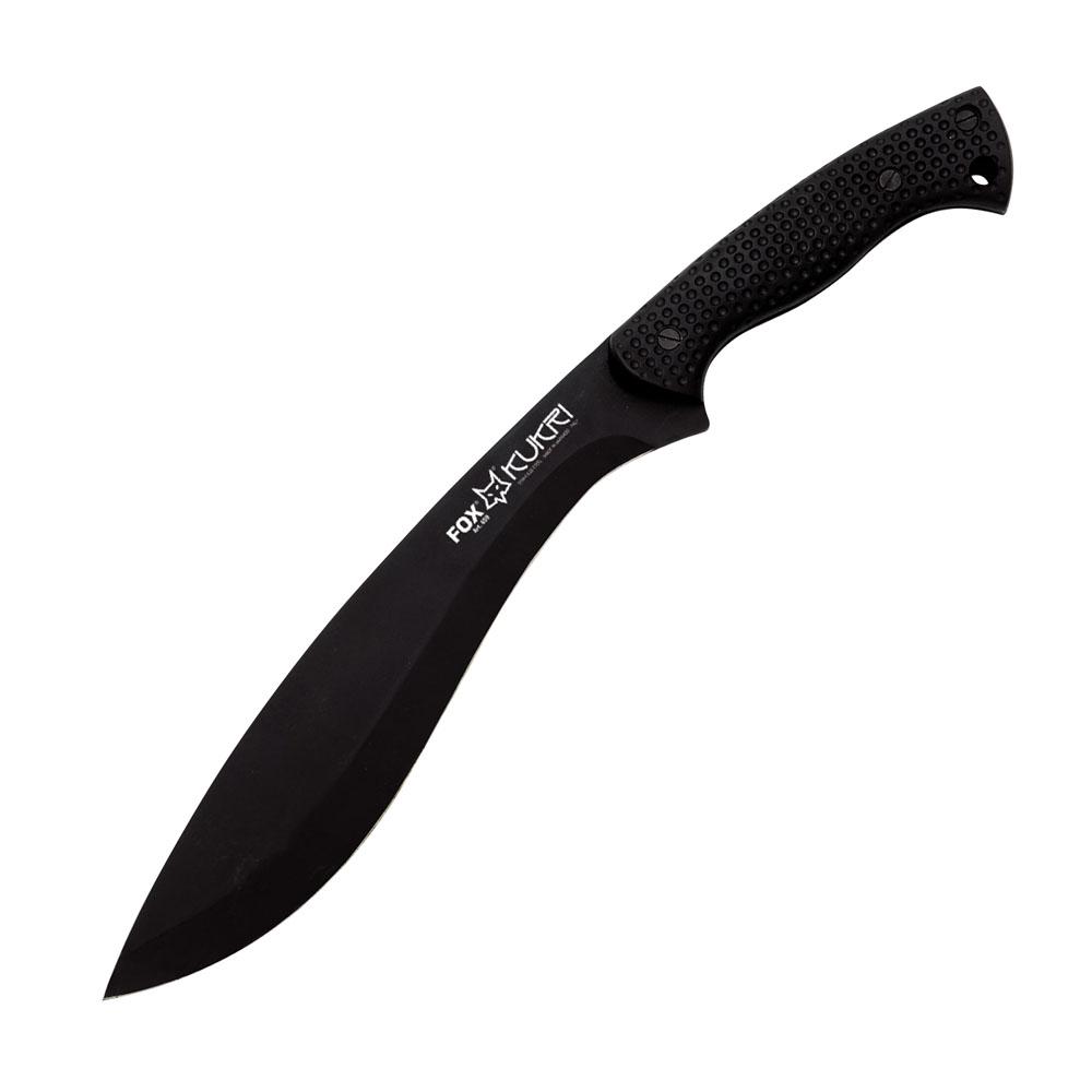 Machette Fox Kukri lame téflon - Noir