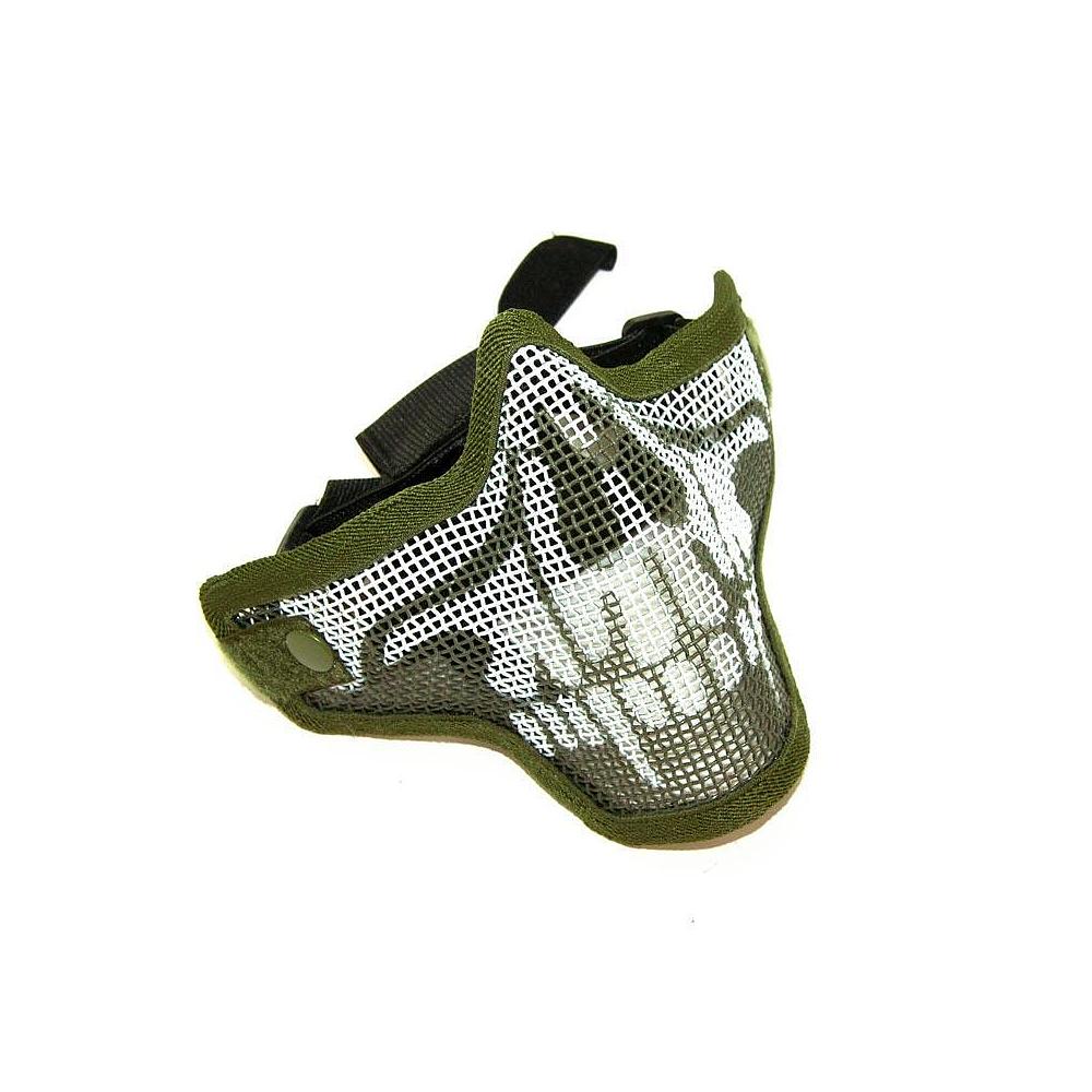 Masque airsoft bas de visage Skull Stalker G2 