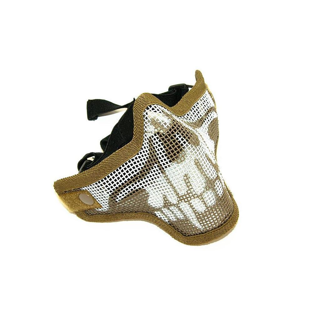 Masque airsoft bas de visage Skull Stalker G2 