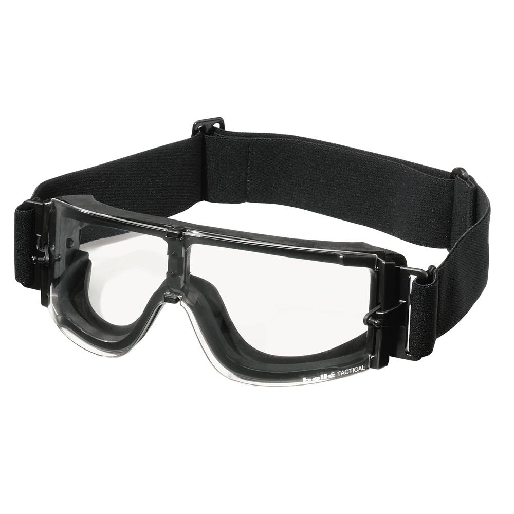 Masque protection X 800 III stanag - Noir Ecran Incolore - Bollé