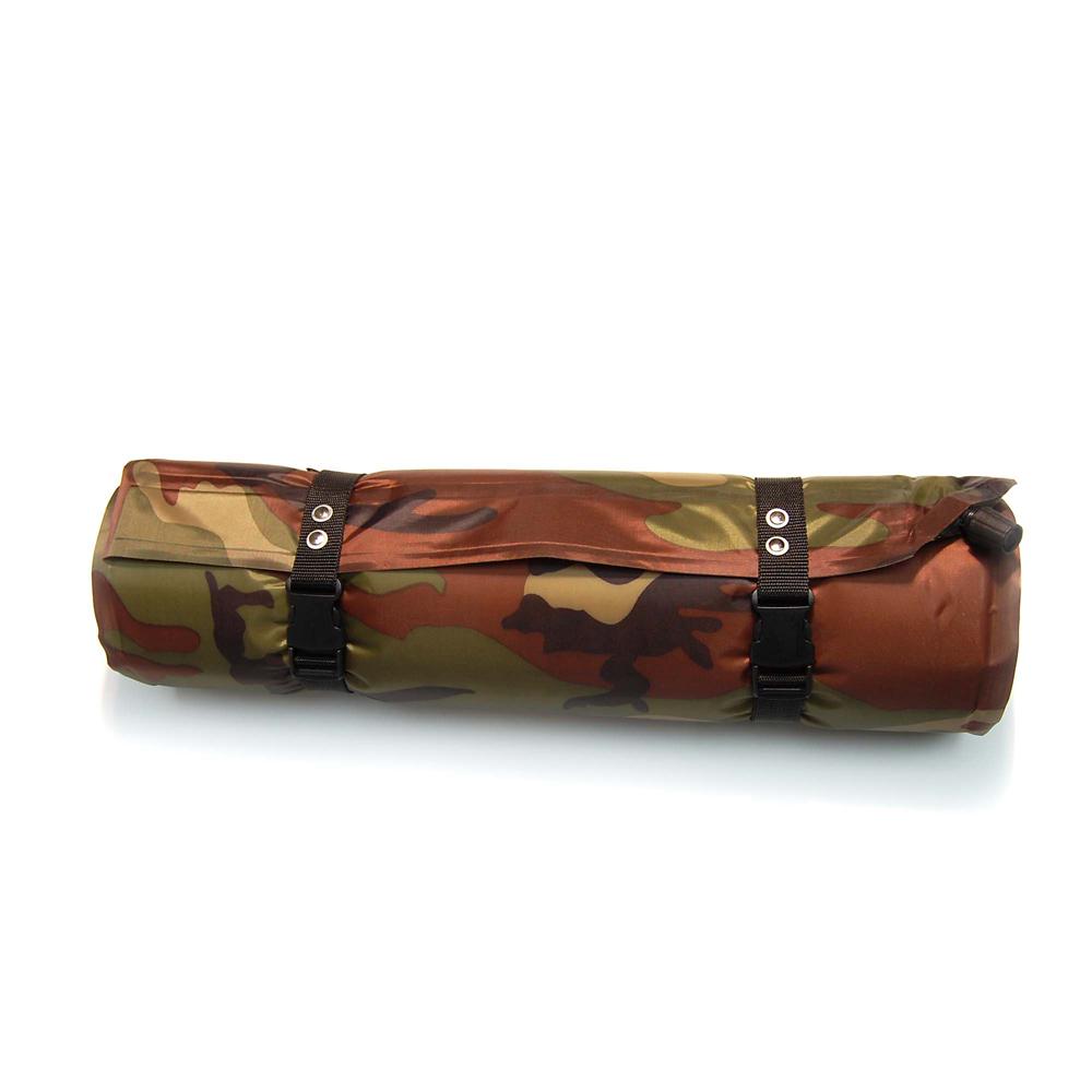 Matelas militaire autogonflant - Camouflage woodland - Miltec