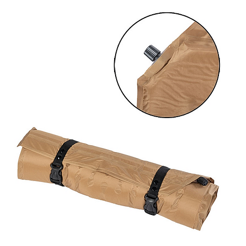 MATELAS THERMO GAUFFRÉ GONFLABLE-MILTEC