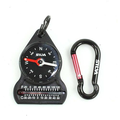 Mousqueton boussole SILVA 10