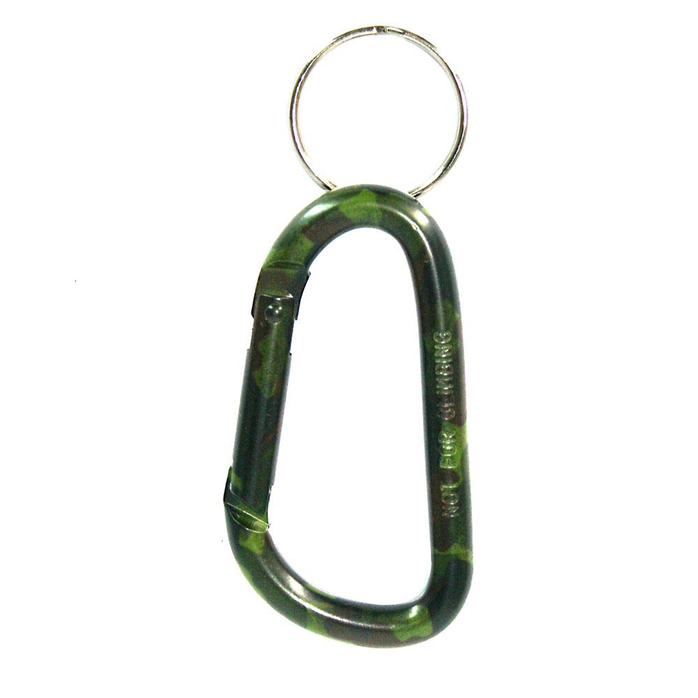 Mousqueton Karabiner aluminium 80 mm - Camouflage woodland - Miltec