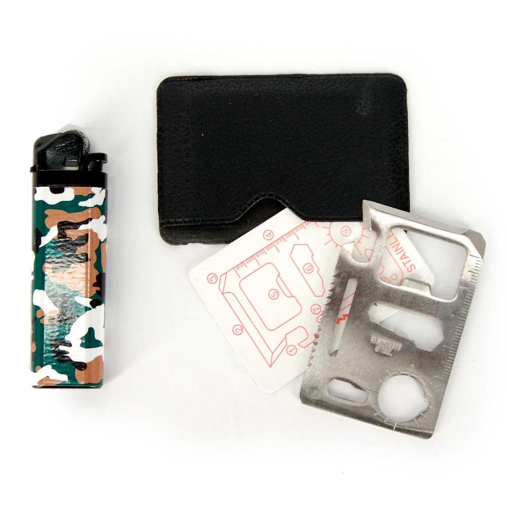 Outil de survie format carte de crédit 