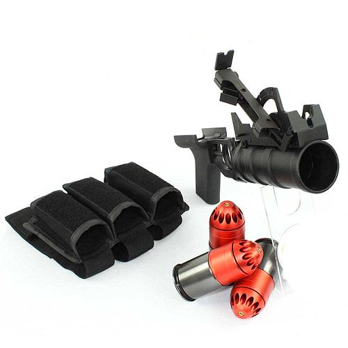 Pack Lance Grenade GP30 pour AK - Noir - King Arms