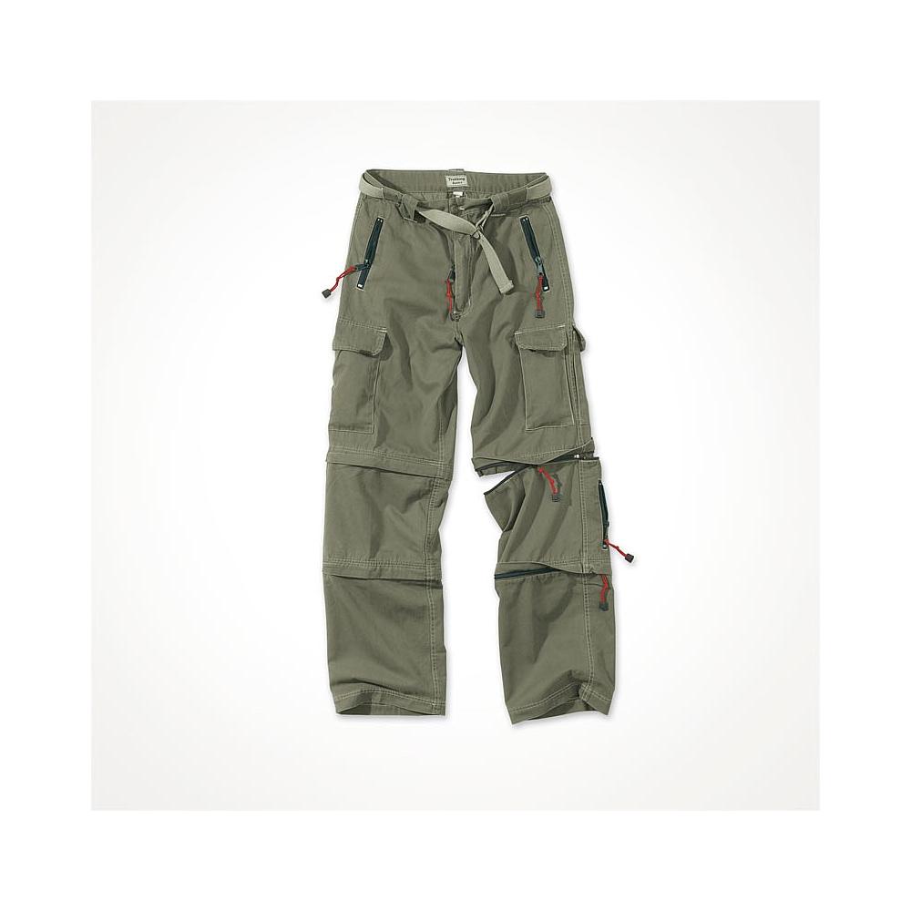 Pantalon outdoor trekking woodland