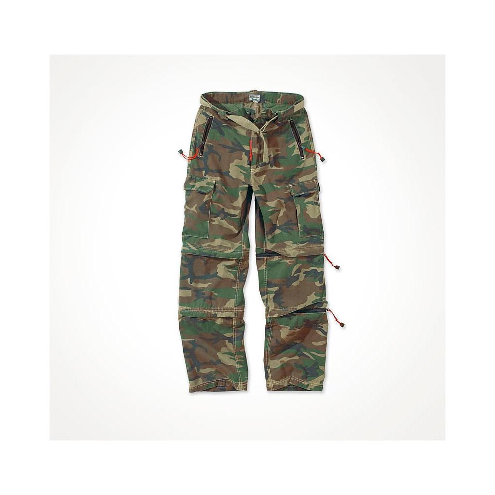 Pantalon outdoor trekking woodland
