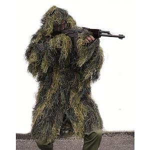 Parka Ghillie Anti-feu Woodland