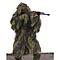 Parka Ghillie Anti-feu Woodland