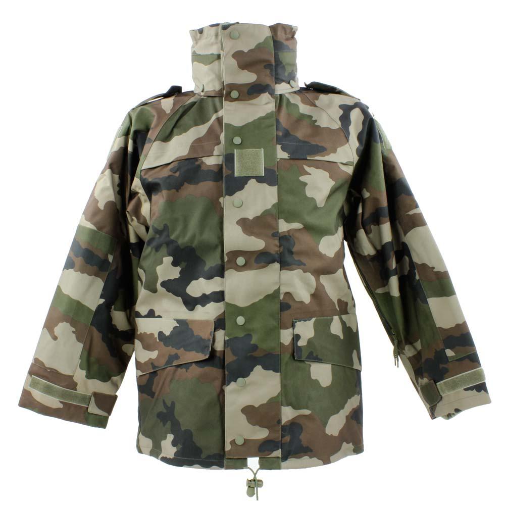 Parka militaire imper-respirante camo CE avec doublure polaire - Club Chasse