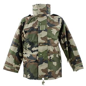 Parka militaire imper-respirante camo CE avec doublure polaire - Club Chasse