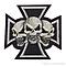 Patch 3 Skull heads