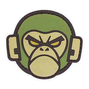 Patch 3D Airsoft Monkey Head PVC