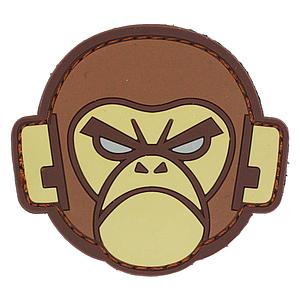 Patch 3D Airsoft Monkey Head PVC