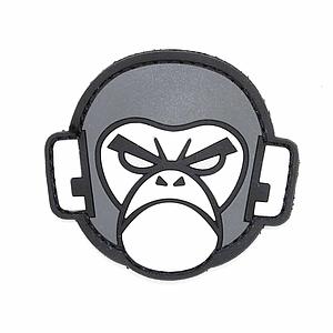 Patch 3D Airsoft Monkey Head PVC