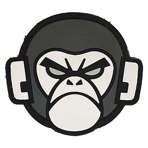 Patch 3D Airsoft Monkey Head PVC