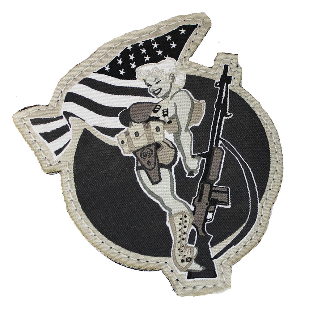 Patch Airsoft BAR Girl 