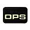 Patch Airsoft Black OPS