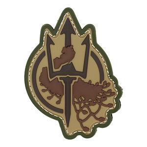 Patch Airsoft Costa Ludus Trident PVC 